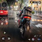 开放世界城市摩托驾驶